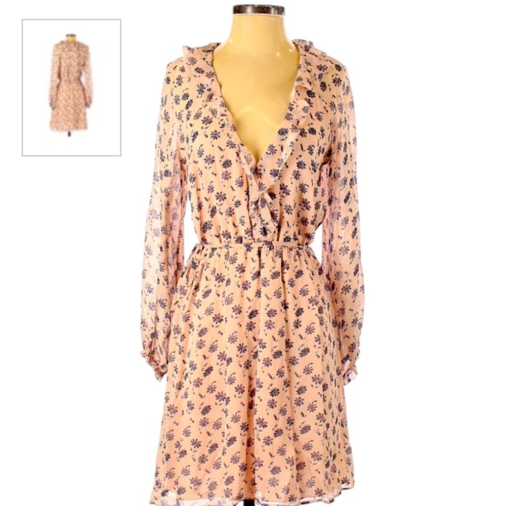 NWT Joie silk mini dress Sz S
